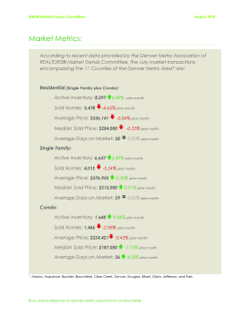 Denver-Metro-Real-Estate-Market-Update-August